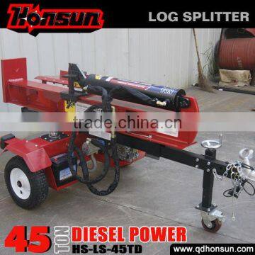 186F 9HP 45 ton diesel log splitter for sale