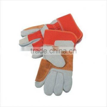 Safety Gloves,Cow Split Leather Work Glove,Leather Welding Gloves