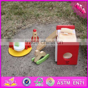 2016 New Fashion Children Wooden Dolls House Furniture for Sale W06B021 photo-6