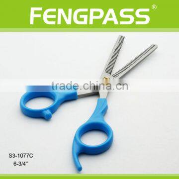 S3-1077C 6-3/4" Inch 2CR13 Stainless Steel Blade With ABS Handle Professional Hair Cutting Scissors photo-3