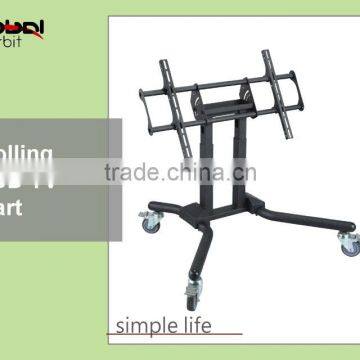 Video Wall Mount Rolling Portable LED TV Mounting Bracket Stand photo-4