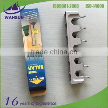 5 Position 6 hook Broom And Mop Holder
