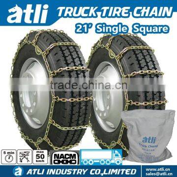 Atli Square Straight Link Alloy truck snow chain factory