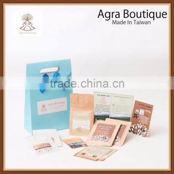 Formosan Farm SGS Safety Test Brown Rice Herbal Tea High Quality Present Keemun Black Tea