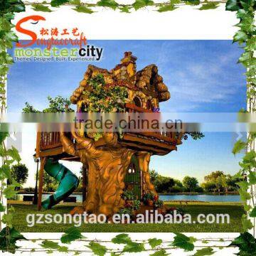 High-level Design Outdoor Artificial Tree House Artistic Simulation Artificial Tree House photo-3