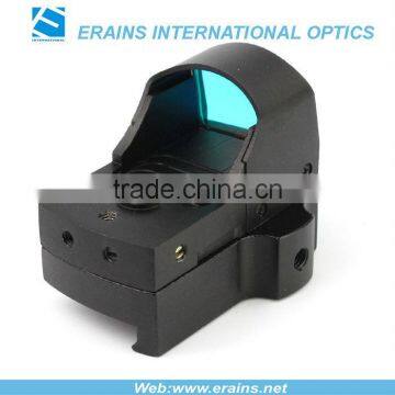 Super compact red dot sight with light sensor control switch