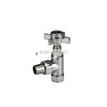 RADIATOR VALVE WITH CROSS HANDLE