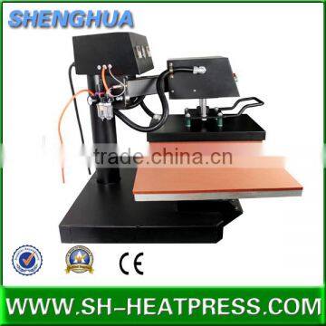 Pneumatic Shaking Head/swing Heat Presses Sublimation Machine With Dual Trays photo-4