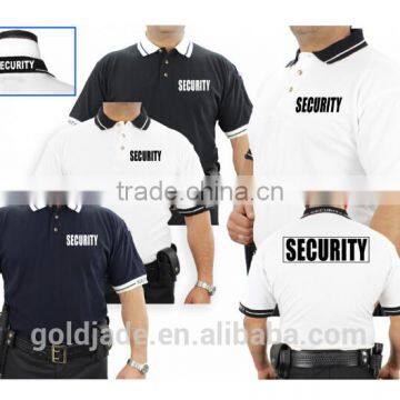 Customized 100% COTTON MEN SECURITY POLO SHIRT photo-5