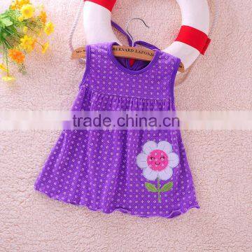 Latest Skirt Design Baby Skirt Top Cotton Skirt photo-4