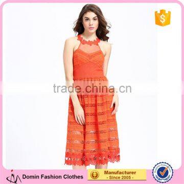 Domin fashion all types of ladies lace dresses