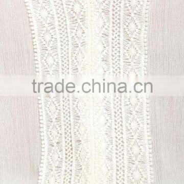 Long Sleeve Lace Trim Women Blouses and Tops New Design Sexy Saree Blouse photo-6