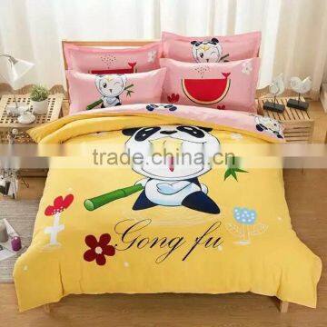 100%polyester Kids 3pcs Cartoon Animal Design Dinosaur Bedding Sets photo-3