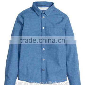 Boys casual shirts Chilren cotton shirts long sleeve fashion shirt for boys