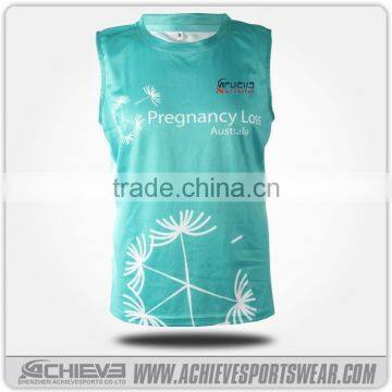 custom made training singlet, blank athletics singlet