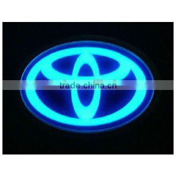 beautiful flashing el car sticker (factory price, good quality, timely shippment)