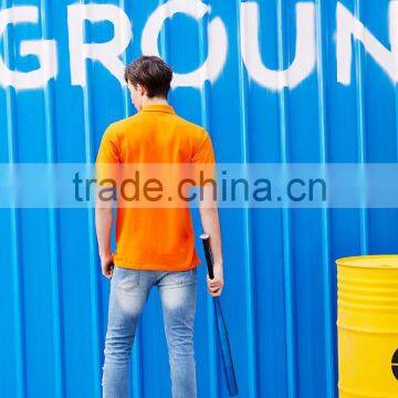 Available Customer in Stock Design Logo High Quality Men Polo Shirt photo-2