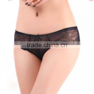 Seamless Lingerie Sexy Transparent Lace Bikini Preteen Panty Underwear photo-6