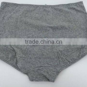 Fashion Style! 2015 New Arrival Heather Grey Color Briefs With Lace Comfortable Wearing Big Size Women Mommy Pants photo-2