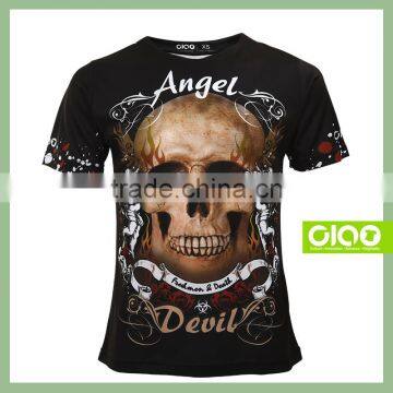 Ciao sportswear Good quality sublimation printing ringer t shirt for kid