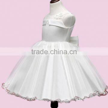 Lace Flower Girl Patterns Ruffle Embroidery Designs Princess Birthday Party Kids Dress Wedding Formal Dress photo-3