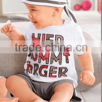 2014 new arrival boys 3pcs clothing sets kids summer clothes infant baby outfits