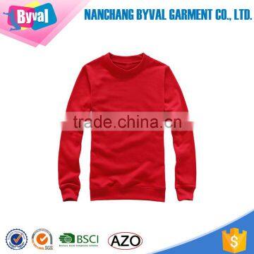 Plain Oversized Men Crew Neck Sweatshirt Blank Male Cotton Sweat Top With Custom Design Your Private Label