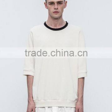 2017 Wholesale Factory Price Short Sleeve Sweatshirt White t Shirt photo-5