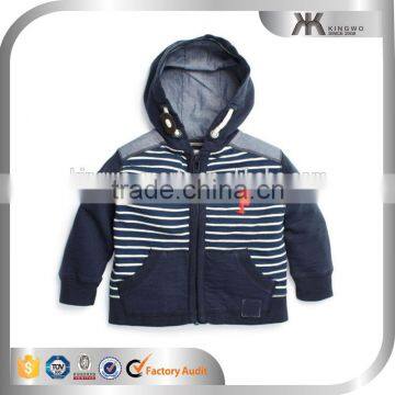 Boys Clothing, New Design Kidwear, Adorable Embroidery Kids Varsity Hooded Jackets