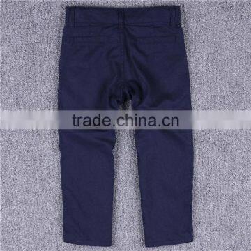 Best Selling Custom Quality Classic Casual Boys 100%cotton Woven Pants