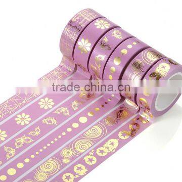 1.5cm*10m Washi Tape Hot Stamping Tape Planner Accessories photo-4
