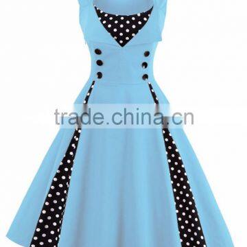 Walson Z&M Women Sexy Party Cocktail 60s Summer Dresses photo-2