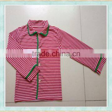 2017 New Style Christmas Pajamas Stripe Classic Design Children Pajamas photo-2
