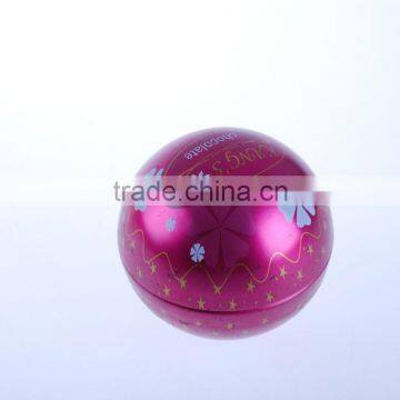Egg Tin Toy Box Packing for Gift OEM Factory Ball Can photo-3