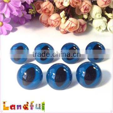 20mm Blue Big Craft Safety Eyes Plastic Cat Eyes for Stuffed Animal