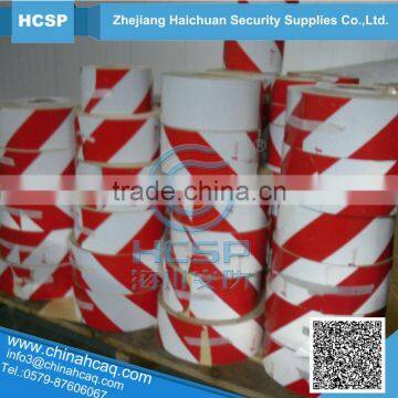 Reflective Hazard Warning Sheeting/Tape Two Color Option Warning Tape (reflective tape)