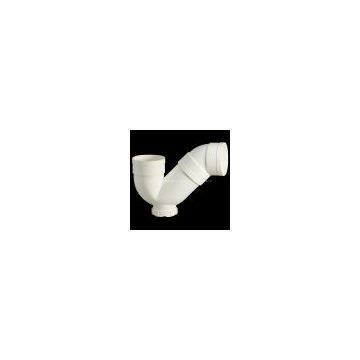 upvc drainage pipes fittings water trap with opening