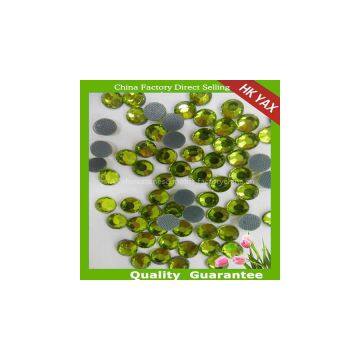low lead crystal low lead beads low lead pedreria olivine color YX1019