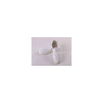 Comfortable Cleanroom White Stripe Canvas Anti-static Safety Shoes Footwear