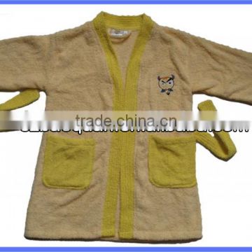 kids microfiber bathrobe/microfiber nano cloth/print microfiber fabric