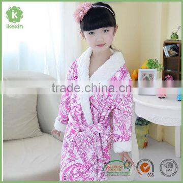 Kids Lovely Homewear Natural Fabric Girl Bath Robe