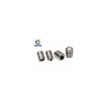 Carbon Steel / Stainless Steel Machine Screws Singlem Thread DIN914 M3 - M8