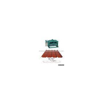 YX30-255-1020 and other models glazed step tile rolling forming machines of highquality!