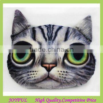 Cat face design throw pillows decorative pillows