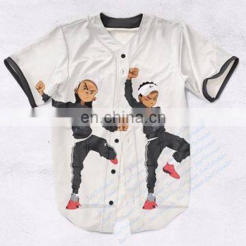 baseball jersey with sublimation,button up baseball jersey,customise baseball jersey