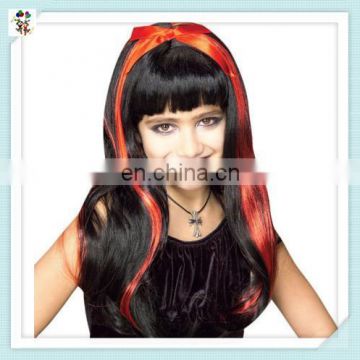 Vampire Gothic Doll Halloween Party Kids Synthetic Wigs HPC-0012