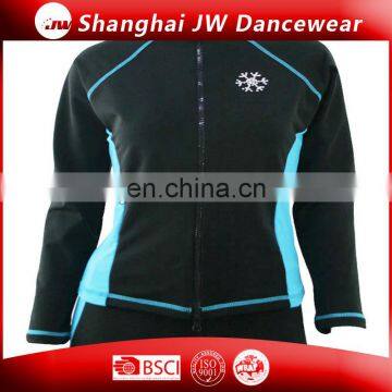 Fitness Active Long Sleeve Ice Skating Training Jacket