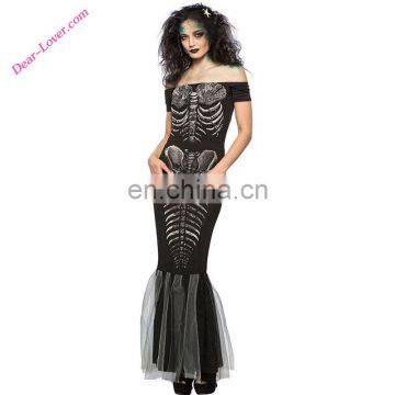 Halloween adult Fancy Dress Cosplay wholesale skeleton costume