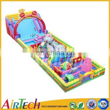 giant inflatable outdoor playground, inflatable amusement park for fun