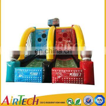 Double commercial inflatable rugby competition games,inflatable Rugby Football competition